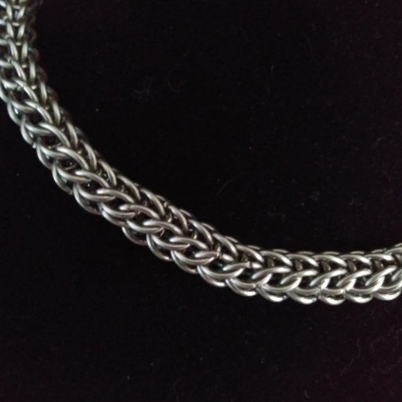 **SALE PRICE** (Unisex) Closed Round Jump Ring Necklace